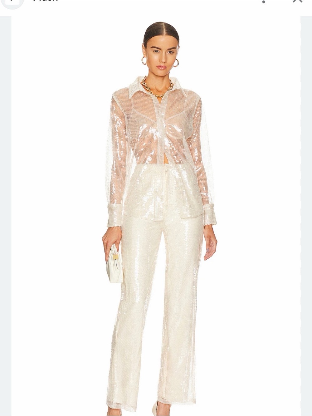 More To Come sequined pants